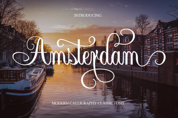Amsterdam Script: Elevating Modern Design with Elegant Typography