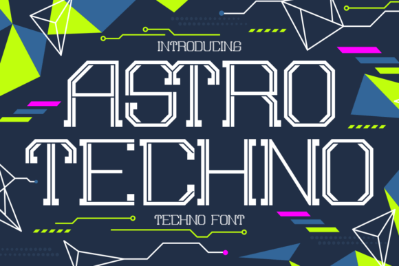 Astro Techno: The Futuristic Typeface for Digital Impact