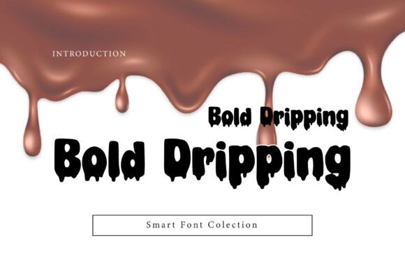 Bold Dripping: Unleashing Melting Typography for Impactful Design