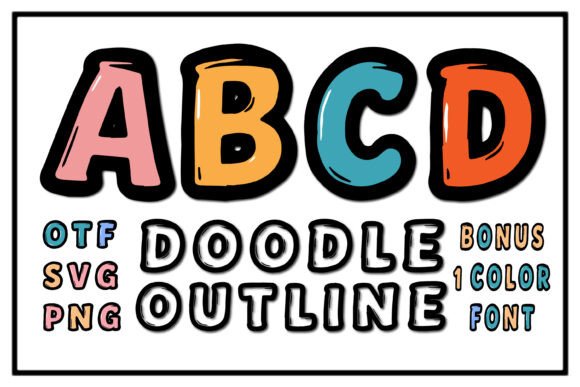 Doodle Outline: The Playful Power of Hand-Drawn Typography