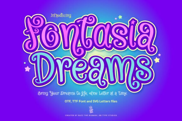 Fontasia Dreams: Crafting Whimsical Visual Narratives