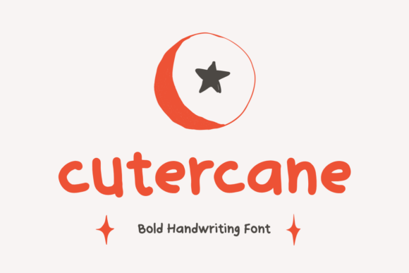 Introducing Cutercane: A Bold Handwriting Font for Playful Design