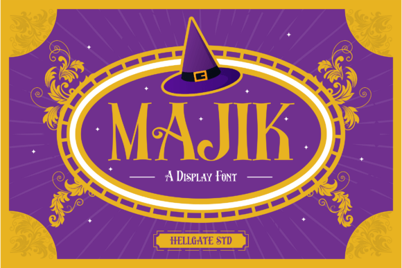 Introducing the Enchanting Majik Regular: A Typeface for Spellbinding Design