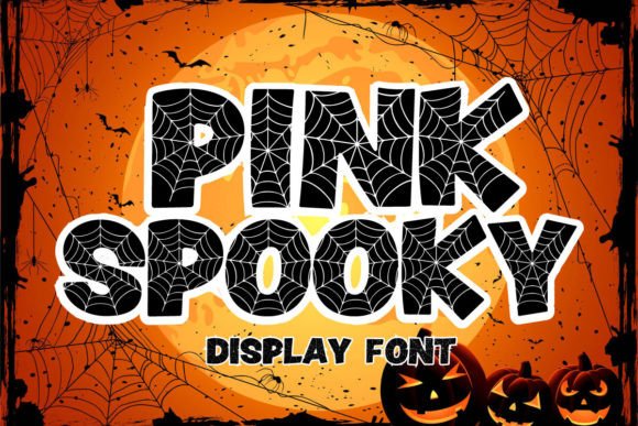Pink Spooky: Elevating Halloween Design with Bold Typography