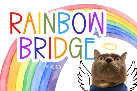Rainbow Bridge: A Playful Font for Heartfelt Design